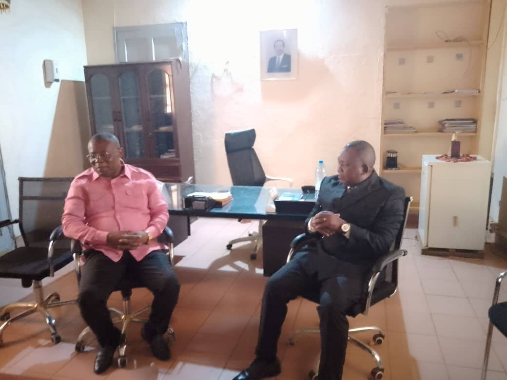 Visite du Président de l'EEC à Mr le SG de la Région  de l'Adamaoua en janvier 2025