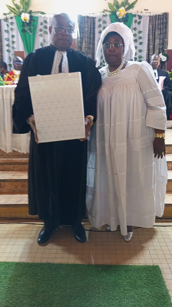 Installation du Président de la Région Synodale de l'Adamaoua, Église Évangélique du Cameroun